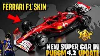 NEW Super Car in PUBG Mobile 4.2 Update! 🚗💨 | Exclusive Gameplay, Stats & Best Tips