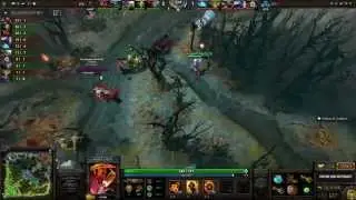 DK vs Cloud9 - 2 game @ TI4 с аналитикой, GodHunt ( 14.07.2014 )