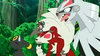 No puedo 🤣😂#gladion #pokemon #lycanroc #silvally #umbreon