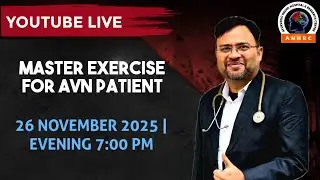 Live Exercise Session for AVN Patients | Dr. Vijay Prakash | 7007968664