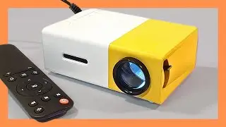 Обзор мини-проектора для домашнего кинотеатра YG 300 LED