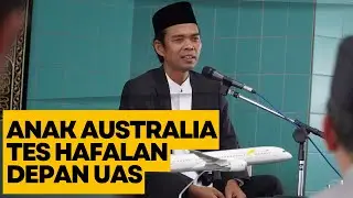 ANAK AUSTRALIA INI TERNYATA HAFIZ QUR'AN | DI TES DEPAN UAS