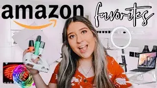 my amazon favorites 2020!! tech, decor, & beauty