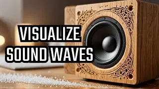 DIY Sound Wave Patterns: Salt on Speaker Demo