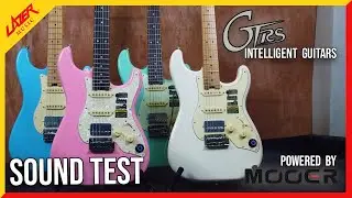GTRS Intelligent Guitars powered by MOOER || Sound Test of the all new, High tech guitar! ⚙🎸⛓✨