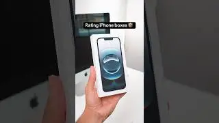 the iPhone 6 box was so blank 😭