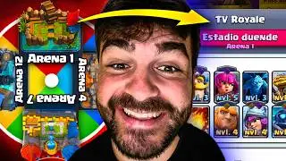 La Ruleta de la TV ROYALE elige mi Mazo de Clash Royale!😱
