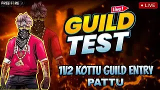 Telugu Free Fire MAX : Panda Live | Guild Trails | Streaming with Panda Telugu Player
