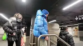 New York 2026 |Subway Stations in the Evening,Manhattan 6pm Jan 20,2026