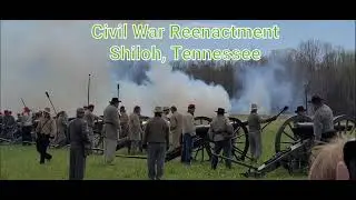 How many Union soldiers died in the Battle of Shiloh?| Civil War Reenactment in Shiloh, TN(Valentus)