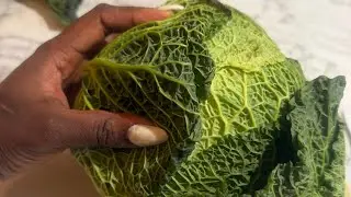 How to Cook Healthy Savoy Cabbage & Chicken Breast | Easy Diet Meal
