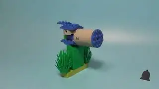 How to build with lego. Snow Pea