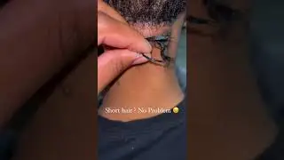No problems for short hair &hearts;️&hearts;️Save and learn 😍😍Share to your friends