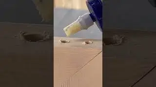 This is a woodworking technique used by an experienced carpenter. #woodworking #diytips #tools
