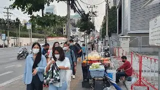 Walking the Bustling Streets of Asok Area, Bangkok 🇹🇭 Thailand 4K