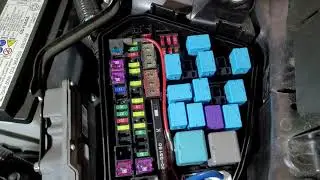 2019+ Rav4 Raptor Light Inserts for LE, XLE, XE, Limited, and Hybrid Grilles - Wiring Installation
