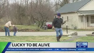 Cleanup efforts underway after Madison County tornado