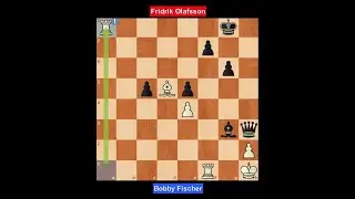 Bobby Fischer (2780) vs Fridrik Olafsson (2452) - Bled Tournament (Bled ,Slovenia) 1961
