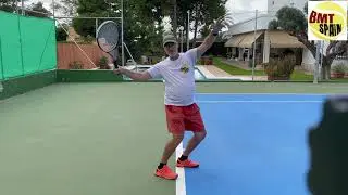Tennis Serve, All the technical variations, part2, the footposition in platform stance