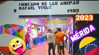 CALLE DEL HAMBRE (MERCADO DE LAS AREPAS RAFAEL VIVAS) MÉRIDA #venezuela @Bodega Ventana Express 30 (BVE30) d Nelson Paredes