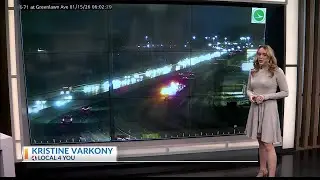 Overnight snow making for a messy morning commute
