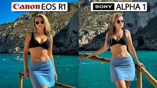 Сравнение тестов камер Canon Eos R1 и Sony Alpha 1