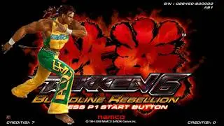 TEKKEN 6  BLOODLINE REBELLION - NAMCO SYSTEM 357 - EDDY GORDO #retrogaming #arcade #gameplay
