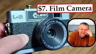$7 Film Camera Lavec Review | Lomography | Berlin Kino 400 35mm Film | Photography Class 469