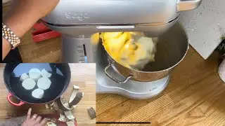 POUNDED YAM IN 2 MINUTES!      SAGE STAND MIXER REVIEW || HEALTHY AFRICAN FOODS Part 3