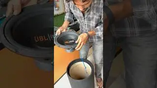 JBL 1300Wats Bastube Fitting Install #shorts #JBLBastube #caraccessories #carlover