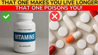 Over 60? 4 DANGEROUS Supplements You Should NEVER Touch and 4 You MUST Take Daily