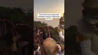 Attending cultural shows  #travel #Indonesia #festival #culture #culturalshow #tripio #travelapp