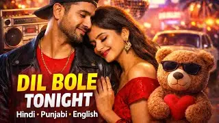 Dil Bole Tonight | Hindi Punjabi English Rap Song 🎶 | 90s Vibe Party Romance | Pop Retro 90s Feel