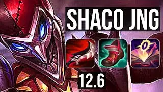 SHACO vs KINDRED (JNG) | 15/0/6, Legendary, 1.7M mastery | EUW Master | 12.6