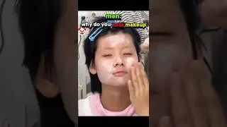 this is why boys hate makeup🤡🔥 #trollface #makeup #shorts
