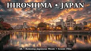 Hiroshima Japan | Peaceful Scenic Film + Relaxing Japanese Music