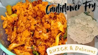 Cauliflower Fry Recipe | Gobi Fry Recipe | Easy Cauliflower Recipe | Gobi Recipes | Tasty Veg Recipe