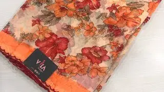 Dailywear faux georgette saree #dailywearsaree #vikaboutique #sarees
