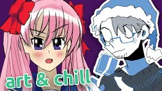Art & Chill // drawing heads until we get it right [2025/07/29]