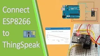 Connect ESP8266 to ThingSpeak | Using AT Commands | IoT Basics