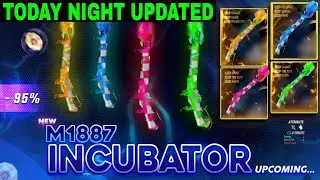 TODAY NIGHT UPDATED + NEXT M1887 SKIN INCUBATOR FULL REVIEW | STORE GAMING