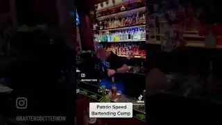 Patr&oacute;n Speed Bartending Comp: Rob Husted Highlights