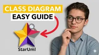 Class Diagram in StarUML | Step-by-Step Tutorial