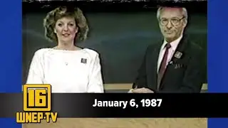 Newswatch 16 for January 6, 1987 | From the WNEP Archives