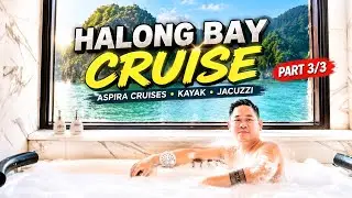 Cruising along Halong Bay | Halong Bay Cruise 2 days 1 Night at Aspira Cruises Part 3 | 4K