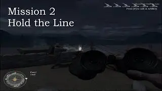 Call of Duty 2 Gameplay Walkthrough | British Campaign - Mission 2 Hold the Line