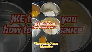 JKE teaches you how to make honey mustard sauce with a lab homogenizer #machine  #homogeneous