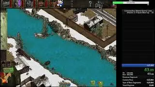 Commandos BEL Mission 2 A Quiet Blow up Speedrun 1 24 982