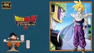 DRAGON BALL BUDOKAI TENKAICHI 4 | MODO HISTORIA | ESPAÑOL LATINO | SAGA ANDROIDE CELL | PS2 | 4K