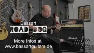 Helge Preuss playing the Bassart Road Dog Model  Blues Style